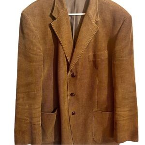 Vintage Camel Corduroy Sport Coat Blazer - Men's 50 (See Measurements)
